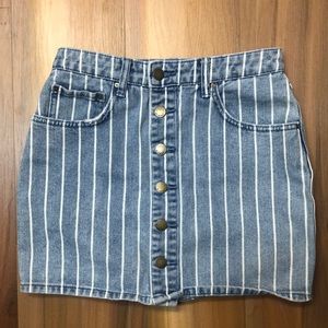 Billabong Stripped Skirt Size 27